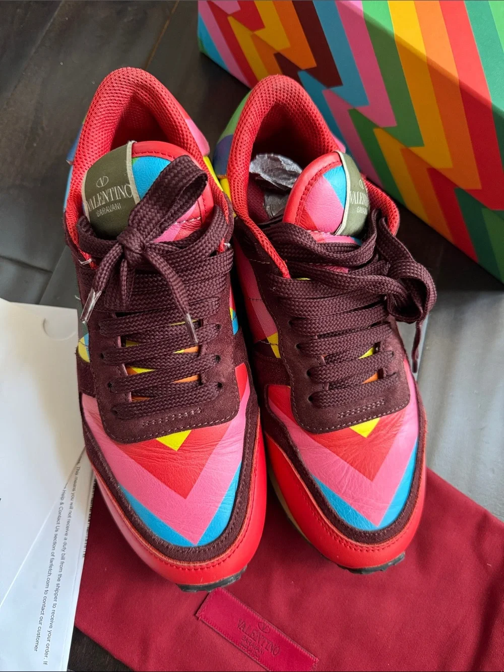 Valentino Garavani Rockrunner Multicolor Sneakers
Size EU 37 - Picture 4 of 12